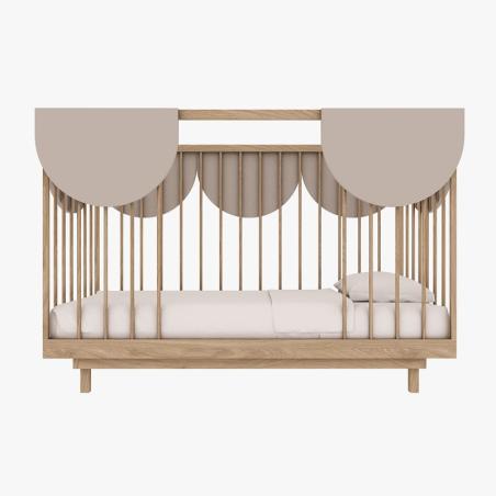 Wood Luck Bloom Łóżeczko 140x70cm