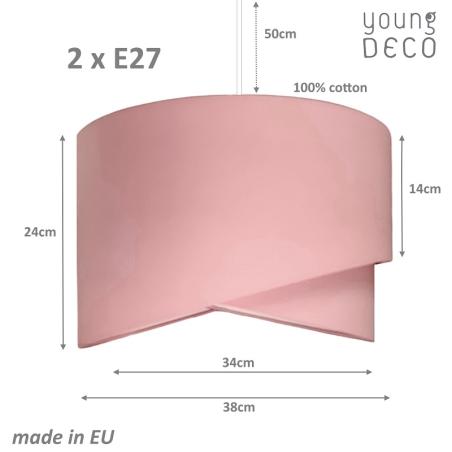 Young Deco - Lampa Tulipan Różowa