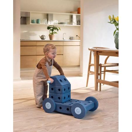MODU Dreamer set – Kreatywne klocki rozwijające motorykę dużą, niebieski