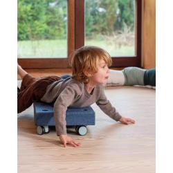 MODU Curiosity set - Kreatywne klocki rozwijające motorykę dużą, niebieski