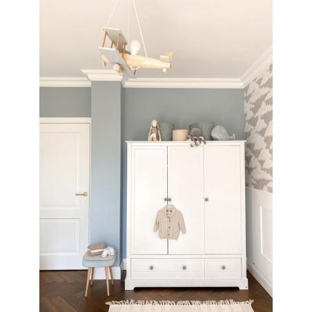 Bellamy Marylou Szafa Trzydrzwiowa Snow Bliss
