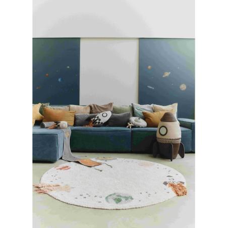 Dywan bawełniany Interstellar Journey 140cm Lorena Canals