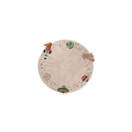 Dywan bawełniany Interstellar Journey 140cm Lorena Canals