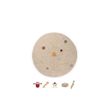 Dywan bawełniany do zabawy Układ Słoneczny 150cm Lorena Canals