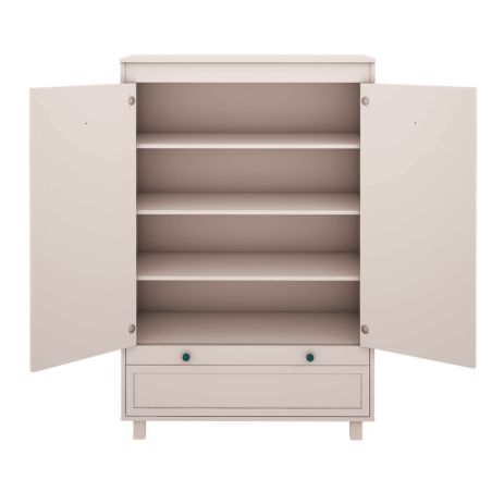 Wood Luck Vintage Komoda Wysoka (kaszmir)