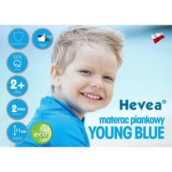 Materac piankowy Hevea Young Blue 180x80cm