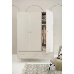 Pinio Petite Szafa Trzydrzwiowa (szampański)