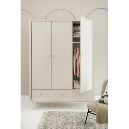 Pinio Petite Szafa Trzydrzwiowa (szampański)