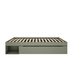 Wood Luck Flora Łóżko z szufladą 200x90cm (eukaliptus)