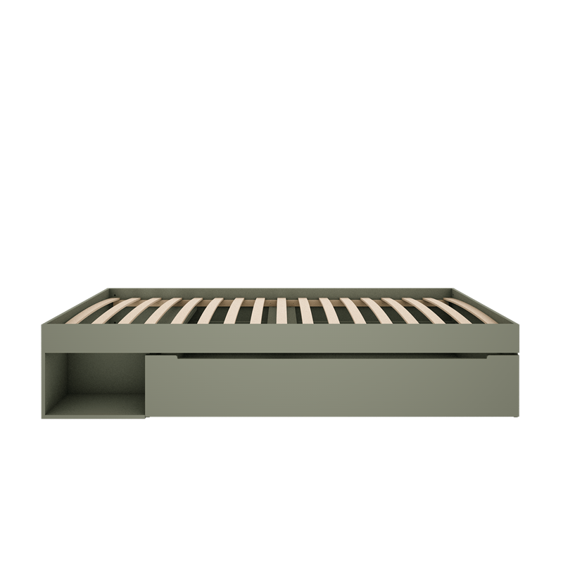 Wood Luck Flora Łóżko z szufladą 200x90cm (eukaliptus)