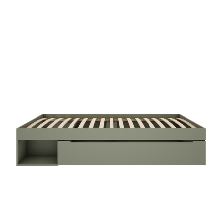 Wood Luck Flora Łóżko z szufladą 200x90cm (eukaliptus)