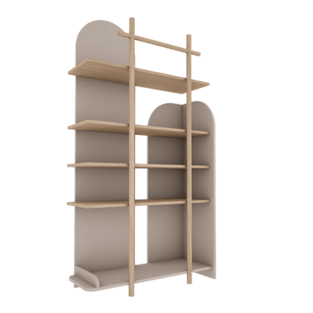 Wood Luck Bloom Regał Wąski