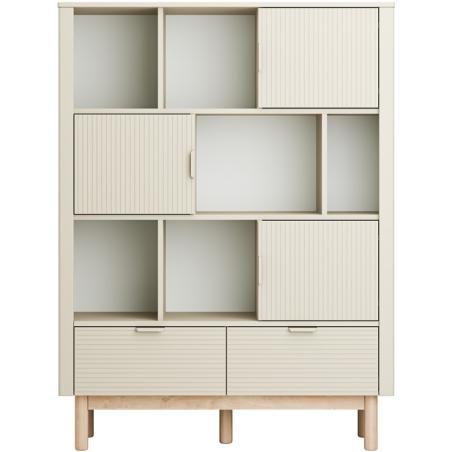 Pinio Miloo Regał Szeroki (szampański)