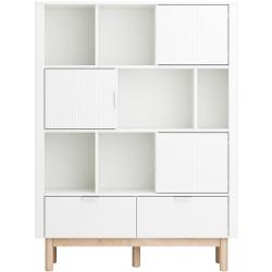 Pinio Miloo Dodatkowe Drzwiczki do Regału 3 sztuki (biały)