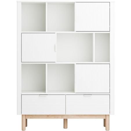 Pinio Miloo Dodatkowe Drzwiczki do Regału 3 sztuki (biały)