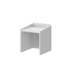 Zestaw dziecięcy Book Nook Snow – biurko Montessori z dwoma krzesełkami