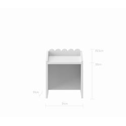 Biurko Montessori Book Nook Snow