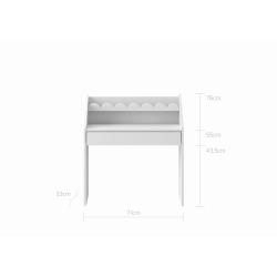 Biurko Montessori Book Nook Snow