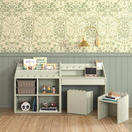 Krzesełko Montessori Book Nook Sage