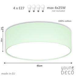 Young Deco - Plafon Czysta Mięta