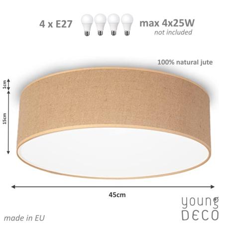 Young Deco - Plafon Juta