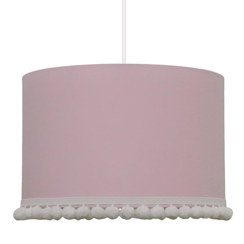 Young Deco - Lampa Sufitowa z pomponami Różowa