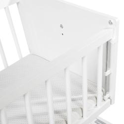 ZOYA 5w1 łóżeczko dostawne biel