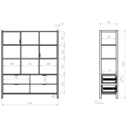 Bellamy Versa Tall Regał