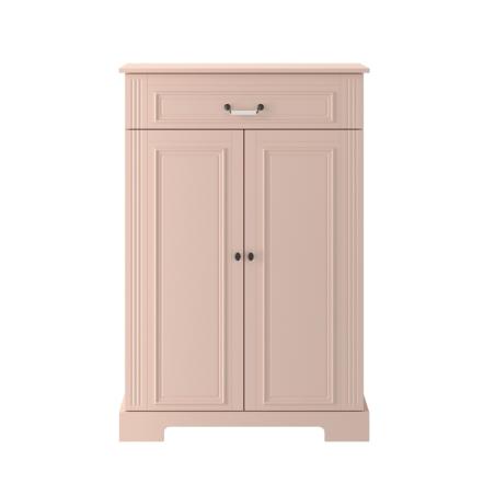 Bellamy Ines Wysoka Komoda Dwudrzwiowa Vintage Rose