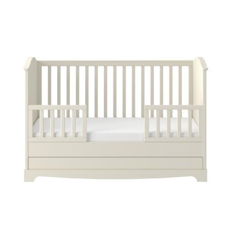 Bellamy Royal Timeless Latte Łóżeczko 140x70 z szufladą