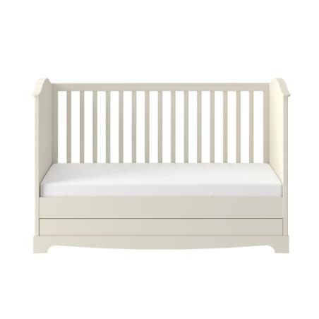 Bellamy Royal Timeless Latte Łóżeczko 140x70 z szufladą