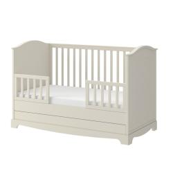 Bellamy Royal Timeless Latte Łóżeczko 140x70 z szufladą