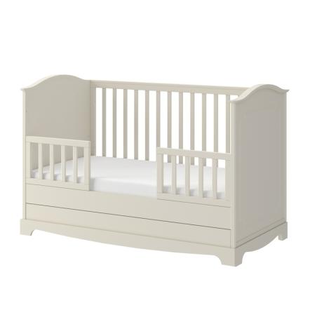 Bellamy Royal Timeless Latte Łóżeczko 140x70 z szufladą