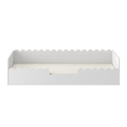 Łóżko dziecięce montessori Book Nook 160x80cm Snow (z szufladą)