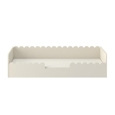 Łóżko dziecięce montessori Book Nook 160x80cm Latte (z szufladą)