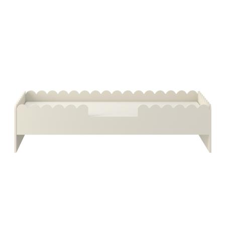 Łóżko dziecięce montessori Book Nook 160x80cm Latte (z szufladą)