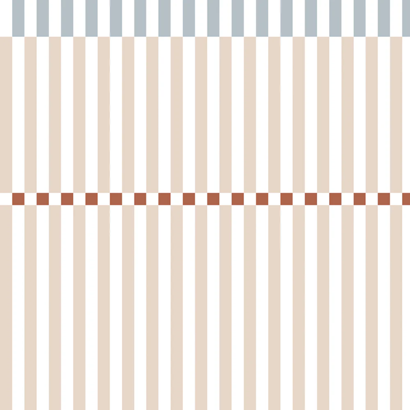 Dekornik Tapeta Stripes Nostalgia Beige Blue