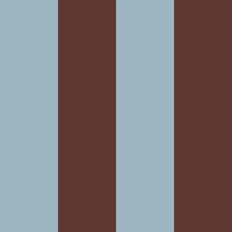 Dekornik Tapeta Wide Stripes Classy Brown and Misty Blue