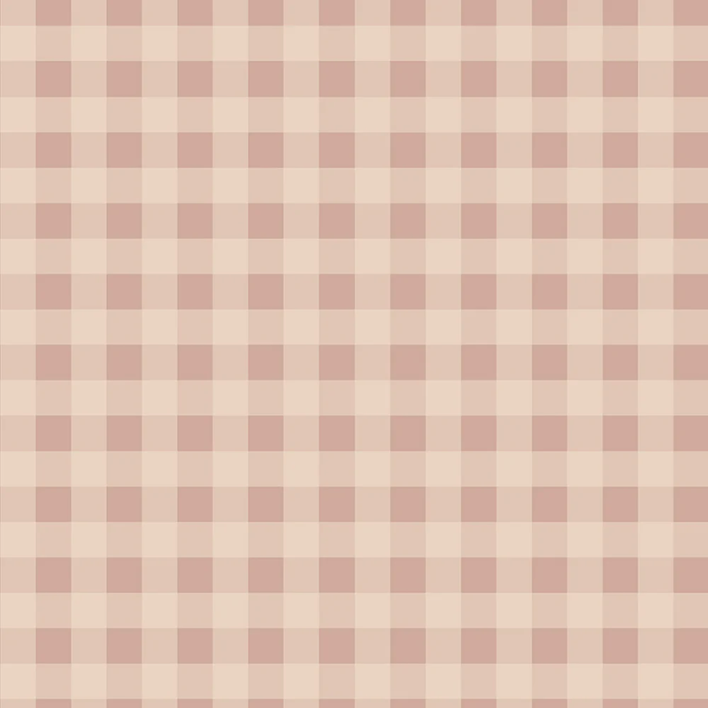 Dekornik Tapeta Check Minimini Pink Cream