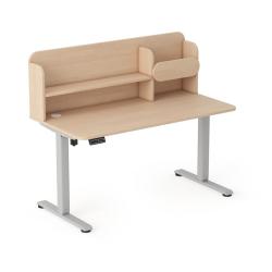 Biurko elektryczne z nadstawką AXIO (rozmiar 3-4)