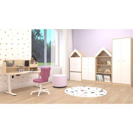 Biurko elektryczne z nadstawką AXIO (rozmiar 5-6)