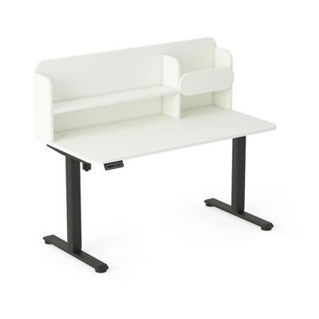 Biurko elektryczne z nadstawką AXIO (rozmiar 5-6)