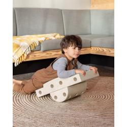 MODU Curiosity set - Kreatywne klocki rozwijające motorykę dużą, Sand Grey / Honey Yellow