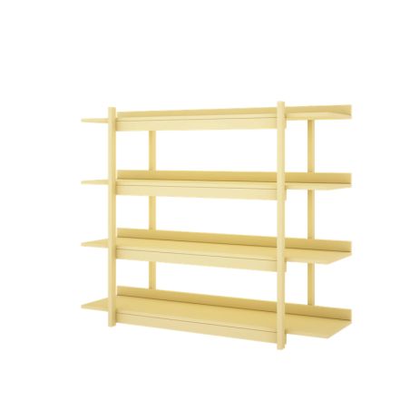 Wood Luck Regał Frame, Wanilia