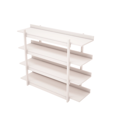 Wood Luck Regał Frame, kaszmir