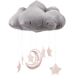 Cotton&Sweets Chmurka Dekoracyjna Szara