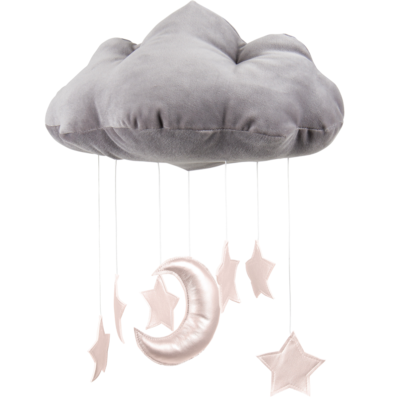 Cotton&Sweets Chmurka Dekoracyjna Szara