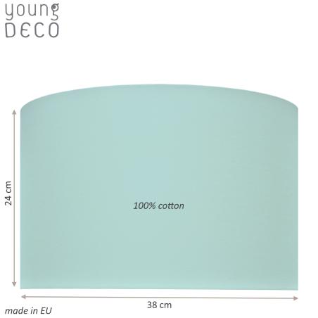 Young Deco - Lampa Sufitowa Delikatny Miętowy
