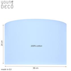Young Deco - Lampa Sufitowa Delikany Błękitny