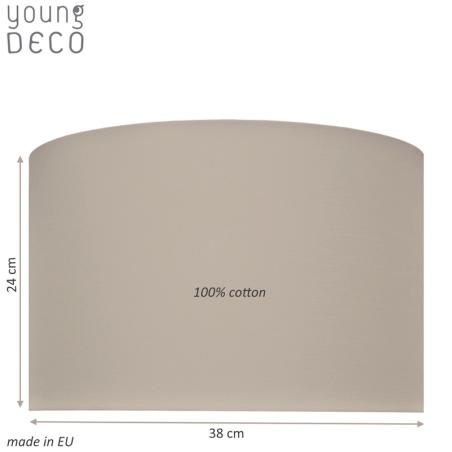 Young Deco - Lampa Sufitowa Ciemny Beżowy